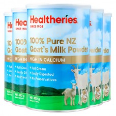 【新西兰直邮】－Healtheries 贺寿利100%纯成人山羊奶粉 450g  2罐/4罐/6罐装（下单需要身份证号）